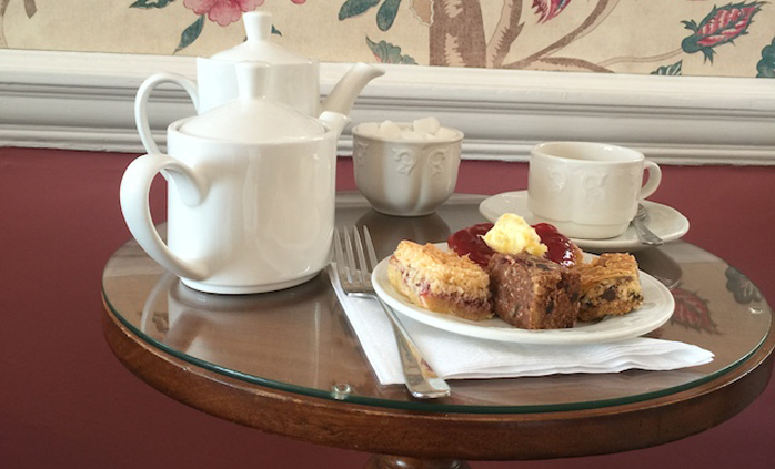 Complimentary Afternoon Tea for half-board guests, Sidmouth